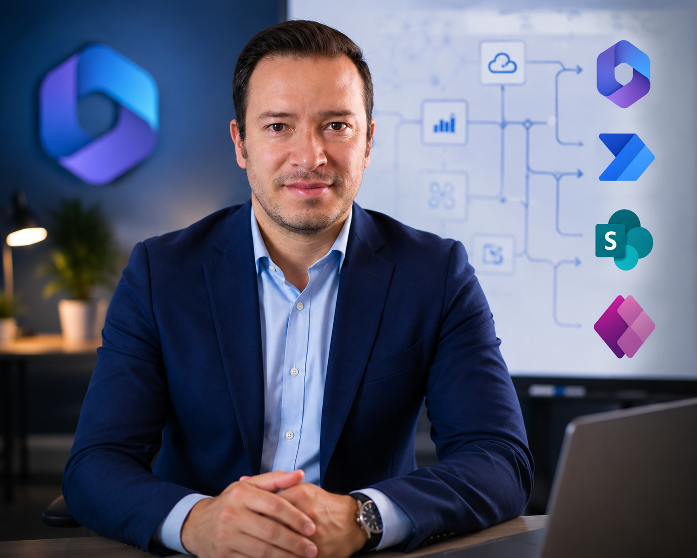 Miguel Leal, especialista en automatización de procesos con Microsoft 365, Power Automate, SharePoint y Power Apps en Colombia.
